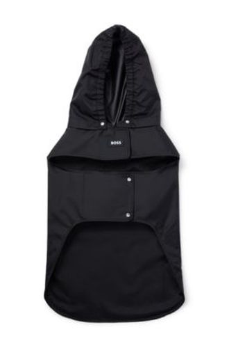 Imperméable pour chien en tissu imperméable avec logo contrastant - Boss - Modalova
