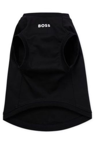 T-shirt pour chien en coton mercerisé avec logo contrastant - Boss - Modalova