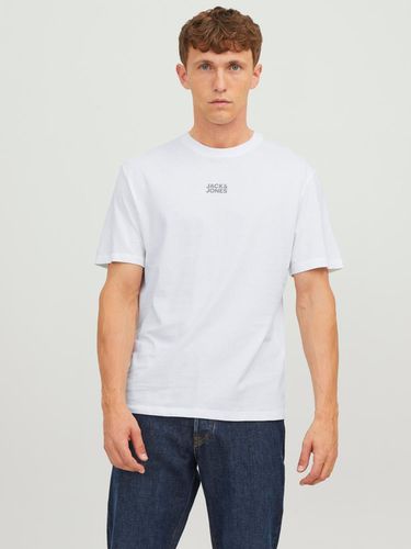 T-shirt Logo Col Rond - Jack & Jones - Modalova