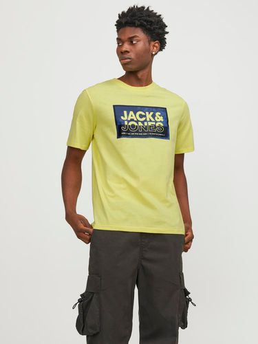 T-shirt Imprimé Col Rond - Jack & Jones - Modalova