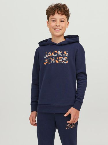 Sweat À Capuche Logo Pour Les Garçons - Jack & Jones - Modalova