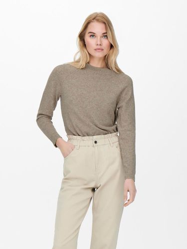 Couleur Unie Pull En Maille - ONLY - Modalova