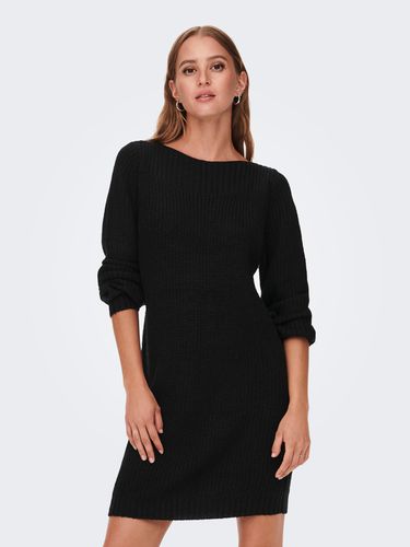 Col Bateau En Maille Robe - ONLY - Modalova