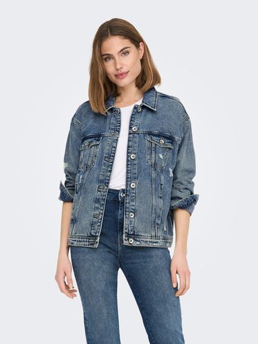 Oversize Veste En Jean - ONLY - Modalova