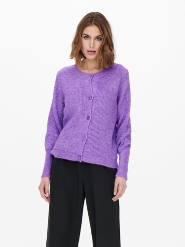 Col Rond Cardigan En Maille - ONLY - Modalova