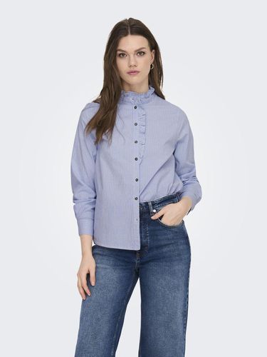 Chemises Oversize Fit Col À Bande - ONLY - Modalova