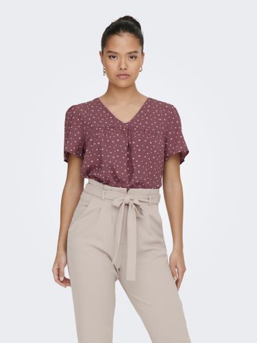 Tops Regular Fit Col En V - ONLY - Modalova