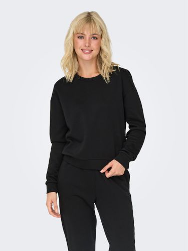 Sweat-shirt Regular Fit Col Rond Épaules Tombantes - ONLY - Modalova