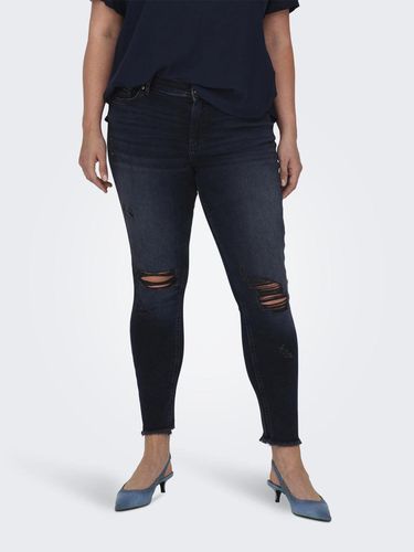Jeans Skinny Fit Taille Classique Ourlet Brut Curve - ONLY - Modalova