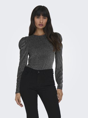 Tops Regular Fit Col Rond Manches Bouffantes - ONLY - Modalova
