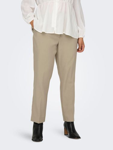 Pantalons Slim Fit Taille Haute Curve - ONLY - Modalova