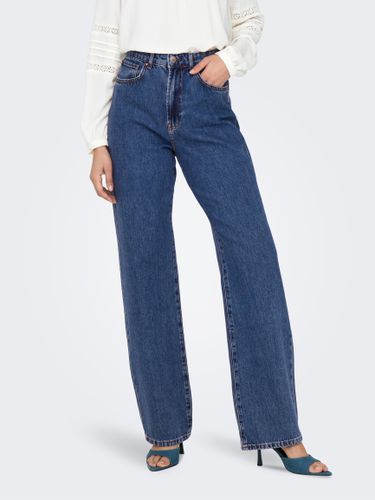 Jeans Straight Fit Taille Haute - ONLY - Modalova