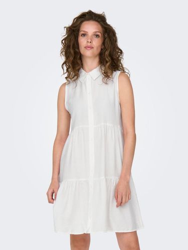 Robe Midi Regular Fit Col Chemise - ONLY - Modalova