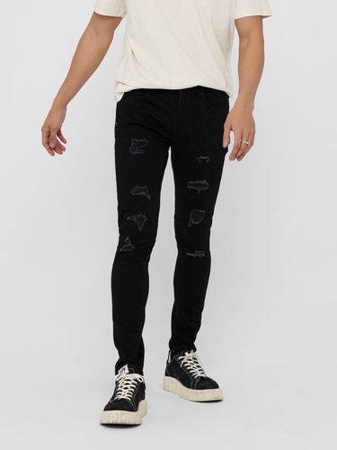 Jeans Skinny Fit Taille Moyenne - ONLY & SONS - Modalova