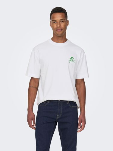 T-shirts Relaxed Fit Col Rond - ONLY & SONS - Modalova