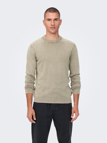 Pull-overs Col ras du cou - ONLY & SONS - Modalova