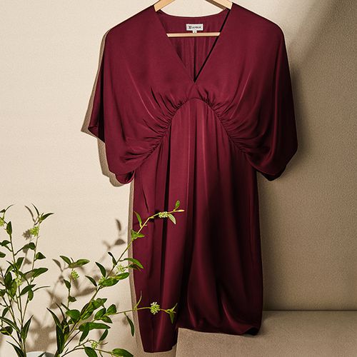 LILYSILK Robe Soie Manche Courte, Taille Haute Robe Fourreau Température Réglable Robe 38 - LILYSILK - Modalova