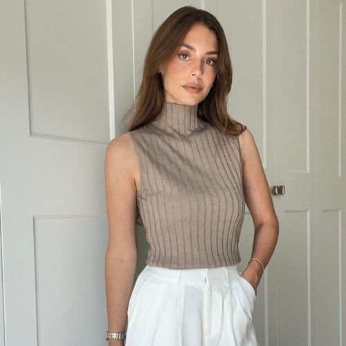 LILYSILK Top Tricot À Aiguilles Tombantes Soie Et Cachemire Possible De Porter Comme Couche De Base S - LILYSILK - Modalova