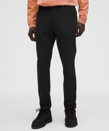 “ ABC Slim-Fit 5 Pocket Pant 32L Brushed Warpstremes â€“ Noir â€“ Taille 34 - lululemon - Modalova