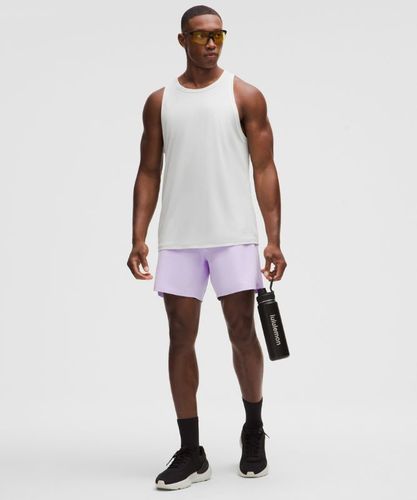 “ Short Mile Maker Run Crew doublÃ©s â€“ 15 cm â€“ Violet â€“ Taille 3XL - lululemon - Modalova