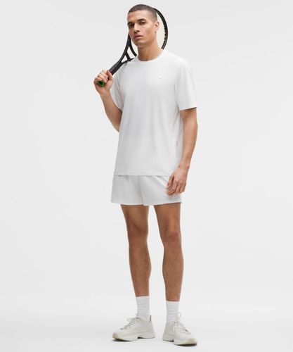 “ T-Shirt de tennis rayÃ©e Ã  protection anti-UVs â€“ Taille M - lululemon - Modalova