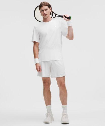 “ T-Shirt de tennis rayÃ©e Ã  protection anti-UVs â€“ Taille S - lululemon - Modalova