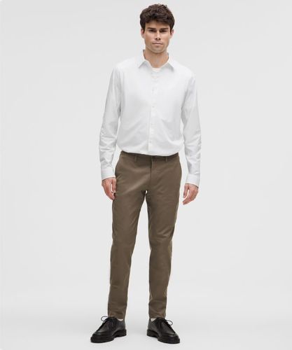 “ Chemise manches longues New Venture Nouvelle coupe slims â€“ Blanc â€“ Taille M - lululemon - Modalova