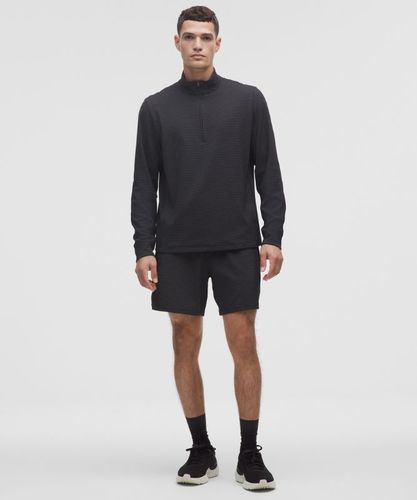 “ Haut de course demi-zippÃ© rÃ©flÃ©chissants â€“ Blanc/Noir â€“ Taille M - lululemon - Modalova
