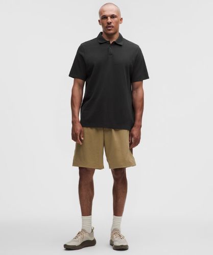 “ Polo manches courtes en piquÃ©s â€“ Noir â€“ Taille L - lululemon - Modalova