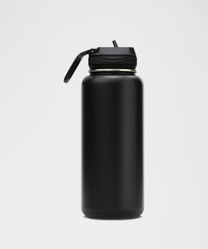 “ Bouteille Back to Life 950 ml Bouchon avec paille â€“ Noir - lululemon - Modalova