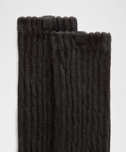 “ Chaussettes unisexes Ã  effet plissÃ© â€“ Taille L - lululemon - Modalova