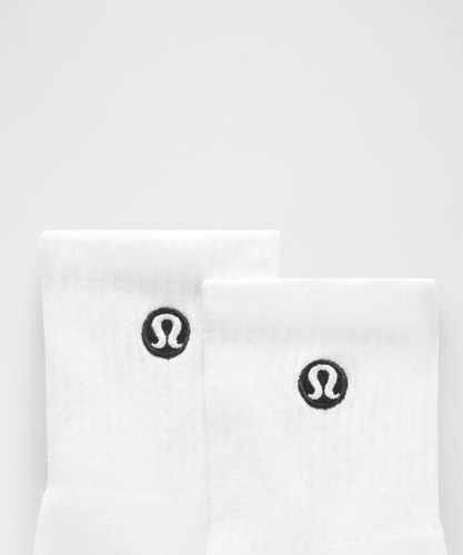 “ Chaussettes hautes Daily Essential unisexe Lot de 3 â€“ Taille L - lululemon - Modalova