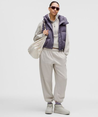 “ Doudoune sans manches courte Wunder Puff en duvet 600 cuins â€“ Violet â€“ Taille 2 - lululemon - Modalova