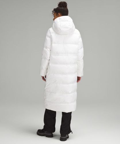 “ Doudoune longue Wunder Puff en duvet Ã  capacitÃ© de remplissage 600 cuins â€“ Taille 4 - lululemon - Modalova