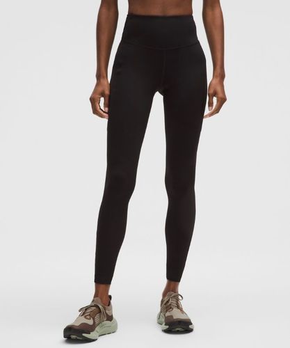 “ Legging Fast and Free taille haute en molleton Pochess â€“ 71 cm â€“ Taille 6 - lululemon - Modalova