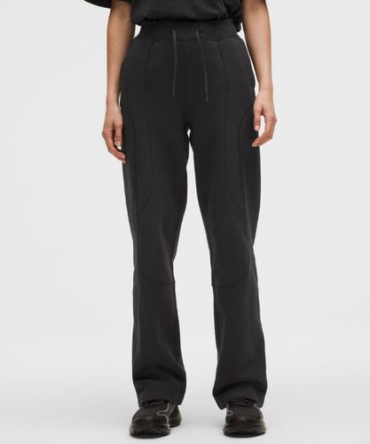 “ Pantalon droit taille mi-haute en molleton Collection SLNSHs â€“ Taille L - lululemon - Modalova