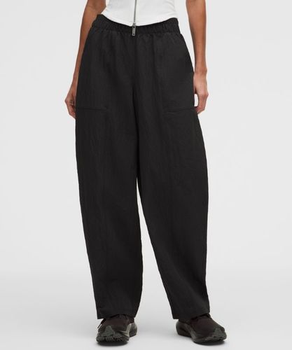 “ Pantalon barrel taille mi-haute en nylon froissÃ©s â€“ Taille L - lululemon - Modalova