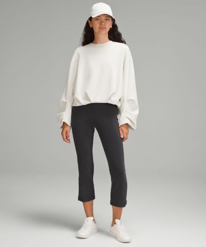 “ Pantacourt taille haute Ã  revers zippÃ©Softstremes â€“ 64 cm â€“ Taille 14 - lululemon - Modalova