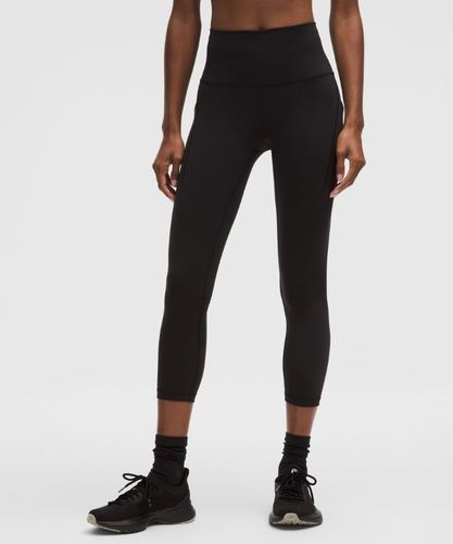 “ Pantacourt Wunder Train taille haute avec pochess â€“ 58 cm â€“ Taille 0 - lululemon - Modalova