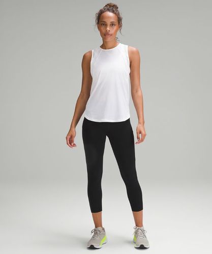 “ Pantacourt Original Fast and Free taille haute rÃ©flÃ©chissants â€“ 58 cm â€“ Taille 0 - lululemon - Modalova