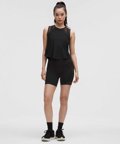 “ Short Fast and Free Ã  bordure en dentelle taille haute 5 pochess â€“ 15 cm â€“ Taille 0 - lululemon - Modalova