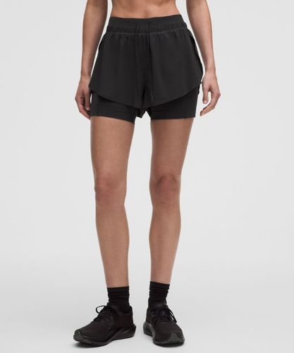 “ Swift Speed 2-in-1 Shorts â€“ Noir â€“ Taille L - lululemon - Modalova