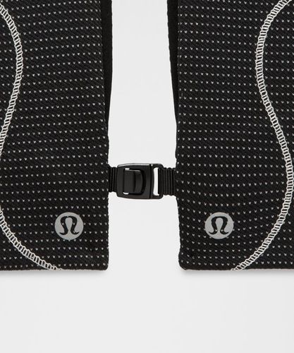 “ Gants de running rÃ©flÃ©chissants Fast and Free â€“ Blanc/Noir â€“ Taille S - lululemon - Modalova