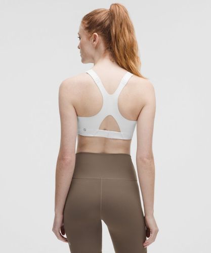 “ Soutien-gorge d'entraÃ®nement Ã  encolure carrÃ©e en Ultralu Maintien moyen, bonnets D/DDs â€“ Blanc â€“ Taille 10 - lululemon - Modalova