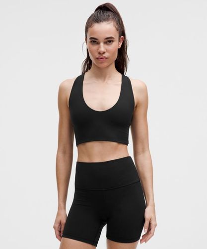 “ Soutien-gorge Bend This Ã  encolure dÃ©gagÃ©e et croisÃ©e Maintien lÃ©ger, bonnets A-Cs â€“ Taille S/M - lululemon - Modalova