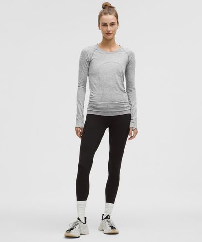 “ Haut manches longues Swiftly Tech 2.0 Longueur hanches â€“ Blanc â€“ Taille 10 - lululemon - Modalova