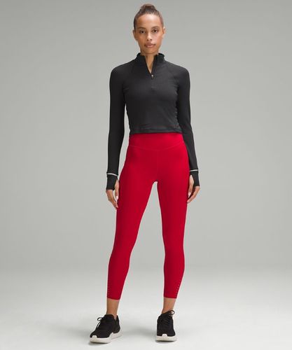 “ Haut de course It's Rulu court demi-zippÃ© CÃ´telÃ©s â€“ Taille 8 - lululemon - Modalova