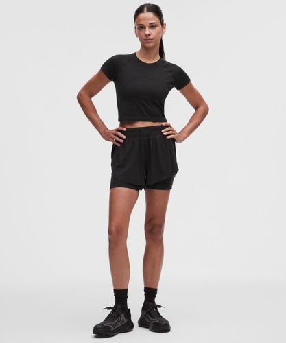“ T-Shirt court Swiftly Tech 2.0s â€“ Noir â€“ Taille 6 - lululemon - Modalova