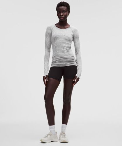 “ Haut manches longues Swiftly Tech 2.0 Longueur hanches â€“ Blanc â€“ Taille 4 - lululemon - Modalova