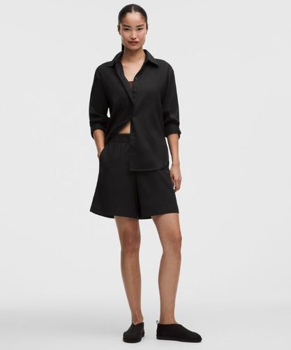 “ Chemise LuluLinen dÃ©contractÃ©e Ã  manches longuess â€“ Taille L - lululemon - Modalova